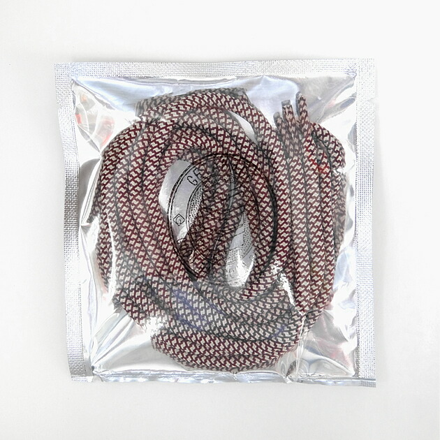 楽天市場 Getabaco Rope Laces Russet ゲタバコ ロープレース 5mm 1cm ラセット 白赤褐色 シューレース 靴紐 日本製 丸紐 スニーカー スニーカー 坊主