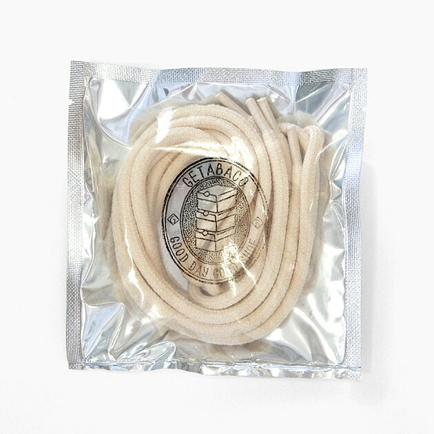 楽天市場 Getabaco Cotton Rope Laces Natural ゲタバコ コットンロープレース 5mm 1cm ナチュラル ベージュ シューレース 靴紐 日本製 丸紐 スニーカー セレクトショップ Jackpot Store