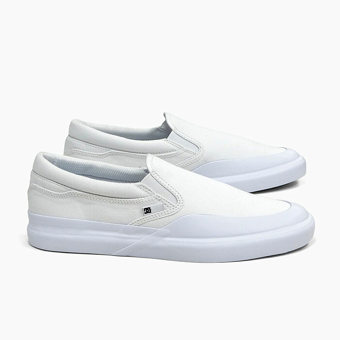 【半額/返品交換不可】DC INFINITE SLIP-ON DM204003 XWWW[ディーシー インフィニット  スリッポン][スニーカー/メンズ/DCシューズ/スケシュー/シューズ/キャンバス/白]｜セレクトショップ JACKPOT STORE