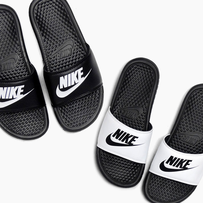 楽天市場 並行輸入品 Nike Benassi Jdi 3430 ナイキ ベナッシ サンダル メンズ レデイース シャワーサンダル 黒 白 セレクトショップ Jackpot Store