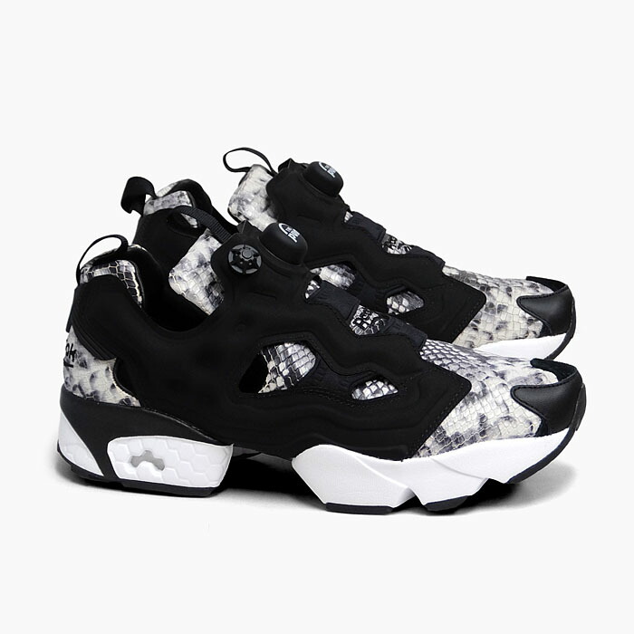 楽天市場 Reebok Instapump Fury Og Snake Gy2759 リーボック インスタポンプフューリー スネーク メンズ スニーカー 黒白 蛇柄 21春夏 新作 スニーカー 坊主