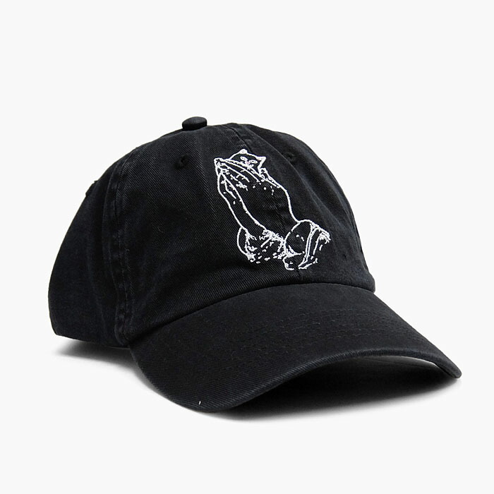 楽天市場 10 Off 並行輸入品 Ripndip Praying Hands Dad Hat Rnd4753 リップンディップ キャップ メンズ レディース 帽子 ダッドハット 黒 ストラップバック スケートボード ストリートブランド 刺繍 猫 セレクトショップ Jackpot Store