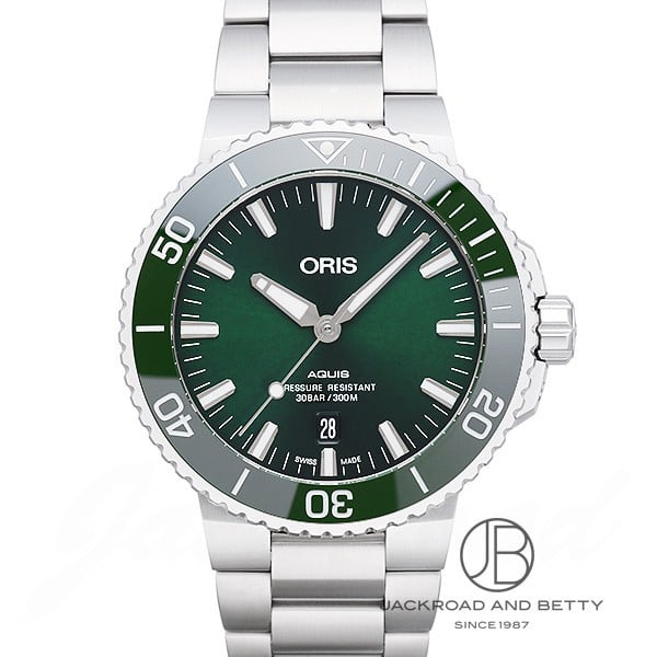 オリス ORIS アクイス デイト 733 7730 4157-07 8 24 05PEB 新品 時計 メンズ｜ジャックロード 【腕時計専門店】