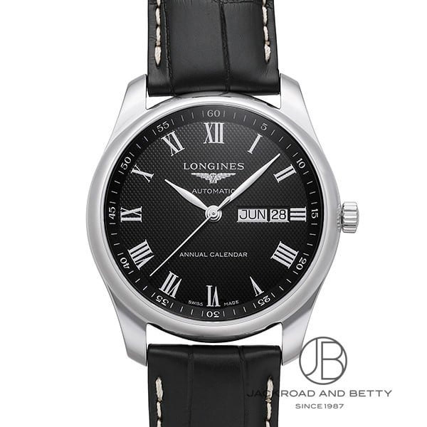 ロンジン LONGINES マスターコレクション アニュアルカレンダー オートマティック L2.910.4.51.7 新品 時計 メンズ|ジャックロード 【腕時計専門店】