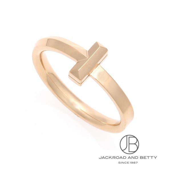 かわいい 指輪 リング Tiffany Co ティファニー Tワン ブランドジュエリー ジュエリー 新品 10号 Rg リング ナロー Gs Louislegrand Com