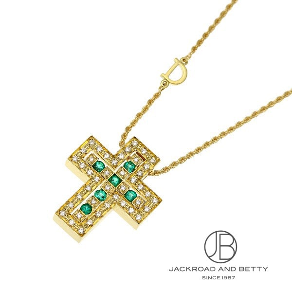 ダミアーニ DAMIANI 呼びりん世紀 エメラルド＆金剛石 頸飾り（S） 20089194 新品 宝飾品 ブランド名宝飾品