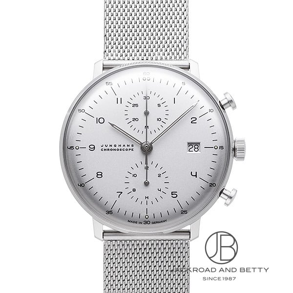 ユンハンス JUNGHANS マックス・ビル クロノスコープ 027/4003.46 新品 時計 メンズ