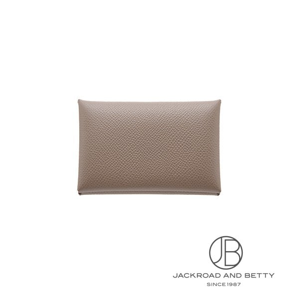 エルメス HERMES カルヴィ カードケース エトゥープ ベージュ HE044164CK 18 新品 バッグ/財布/小物｜ジャックロード 【腕時計専門店】