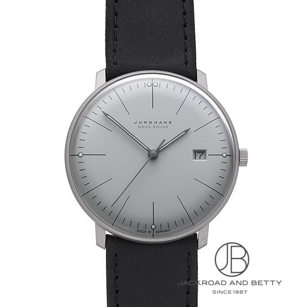 ユンハンス JUNGHANS マックス・ビル メガソーラー 059/2022.02 新品 時計 メンズ|ジャックロード 【腕時計専門店】