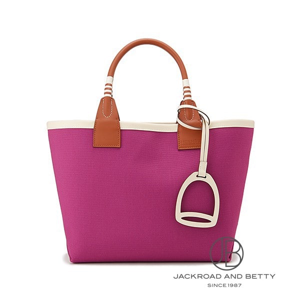 【スティープル】HERMES（エルメス）Steeple 25 bag エクルー 希少デザイン♪】HERMES スティープル25 (HERMES/トートバッグ