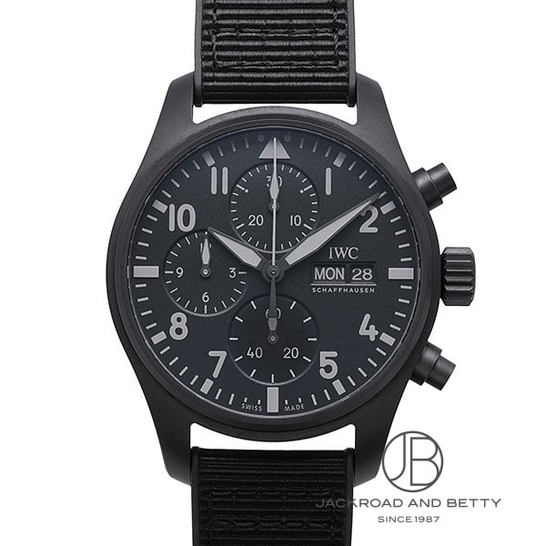 IWC IWC パイロットウォッチ クロノグラフ 41 トップ・ガン セラタニウム IW388106 新品 時計 メンズ|ジャックロード 【腕時計専門店】