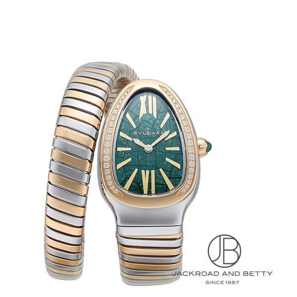 ブルガリ BVLGARI セルペンティ トゥボガス 安藤忠雄限定コラボ サマー エディション 104002 新品 時計 レディース|ジャックロード 【腕時計専門店】