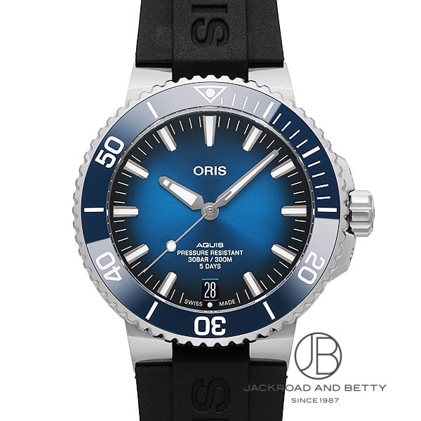 オリス ORIS アクイス デイト キャリバー400 400 7763 4135-07 4 24 74EB 新品 時辰儀 メンズ