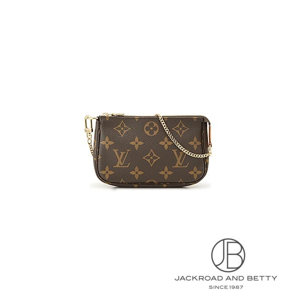 ルイ・ヴィトン LOUIS VUITTON ミニ･ポシェット･アクセソワール モノグラム ブラウン M58009 新品 バッグ/財布/小物