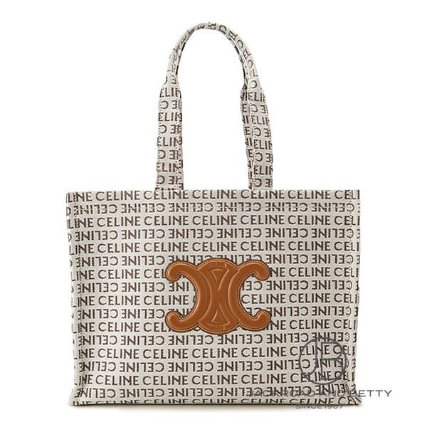 楽天市場】Celine セリーヌ Large Cabas Thais Cuir Triomphe