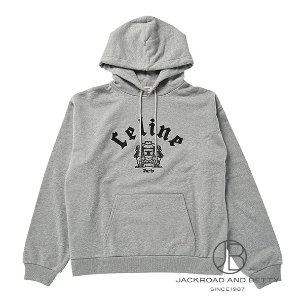 セリーヌ CELINE ブラゾン ルーズ フーディー/コットンフリース M RY08M670Q.08BQ 新品 アパレル|ジャックロード 【腕時計専門店】