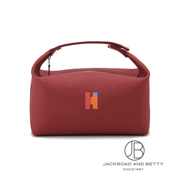 エルメス HERMES ブリッド ア ブラック GM Hパヴィヨン ルージュアッシュ ワインレッド 赤 H104347M 05 新品 バッグ/財布/小物