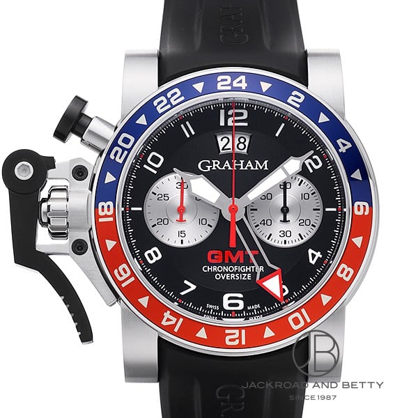 グラハム GRAHAM クロノファイター オーバーサイズ GMT 2OVHS.B39A 新品 時計 メンズ