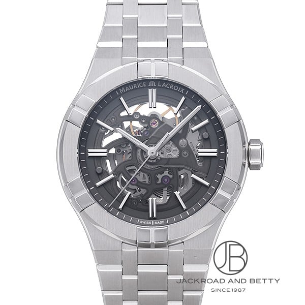 モーリス・ラクロア MAURICE LACROIX アイコン オートマティック スケルトン 人工知能学6008-SS002-030-1 新品 時辰儀 メンズ