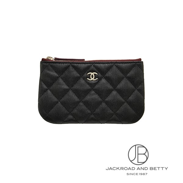 シャネル CHANEL 古典派音楽 スモール ジップ 合切袋 黒いこと 黒 AP4020 Y33352 C3906 新品 御徒面子/金入れ/小物