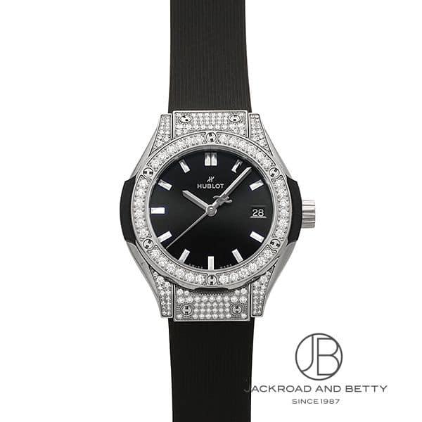 ウブロ HUBLOT クラシック・フュージョン チタニウム パヴェ 591.NX.1470.RX.1604 新品 時計 レディース|ジャックロード 【腕時計専門店】