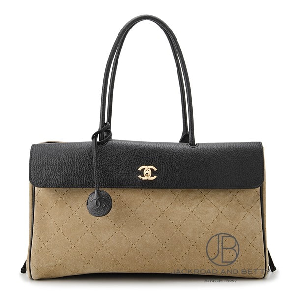 シャネル CHANEL ショッピング バッグ ダークベージュ ブラック 黒 AS6428 B25073 UB321 新品 バッグ/財布/小物｜ジャックロード 【腕時計専門店】