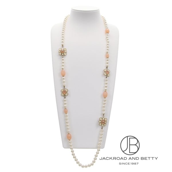 楽天市場】シャネル CHANEL ココマーク パール ロングネックレス