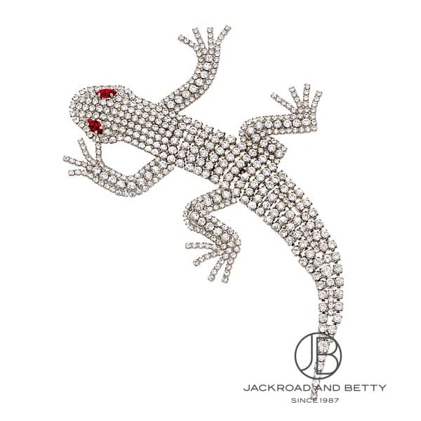 ノーブランド NO BRAND トカゲ モチーフ ブローチ 中古 ジュエリー ブランドジュエリー｜ジャックロード 【腕時計専門店】