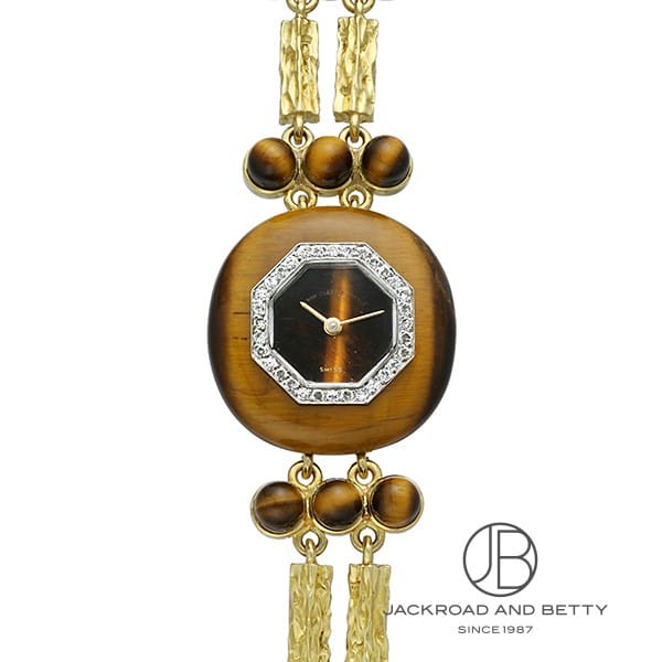 ヴァンクリーフ&アーペル VAN CLEEF&ARPELS タイガーアイ ウォッチ ヴィンテージ 時計 レディース|ジャックロード 【腕時計専門店】