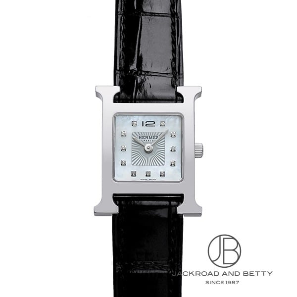 エルメス　腕時計　Hウォッチ　PM 25㎜　ステンレス　黒エプソン　スモール新品 楽天市場】HERMES エルメス 腕時計 Hウォッチ H watch PM 25mm