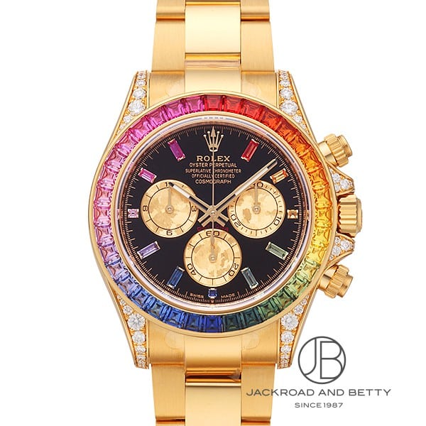 楽天市場】ロレックス ROLEX コスモグラフ デイトナ レインボー パヴェ