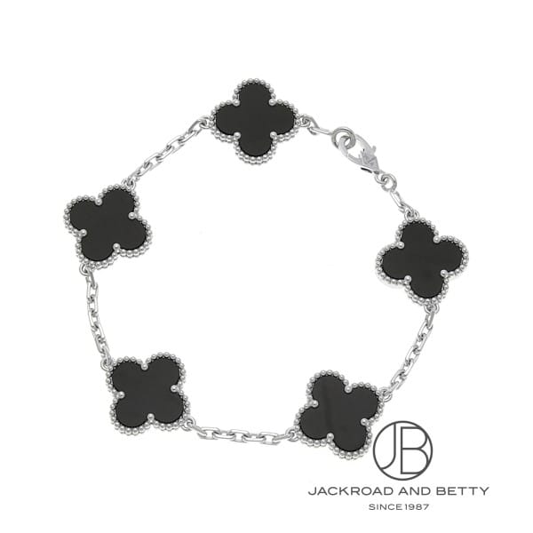 ヴァンクリーフ&アーペル VAN CLEEF&ARPELS ヴィンテージ アルハンブラ ブレスレット 5モチーフ VCARP3RV00 中古 ジュエリー ブランドジュエリー