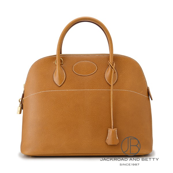 エルメス HERMES ボリード35 ゴールド 赤銅色 中古 御徒面子/札入れ/小物