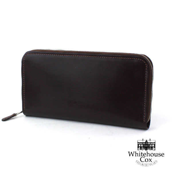 ホワイトハウスコックス(Whitehouse Cox)ブライドルレザー ラウンドジッパー 長財布 &ldquo;BRI ZIP ROUND&rdquo;・S2622-1831901【レディース】【小物】【JP】【last_1】