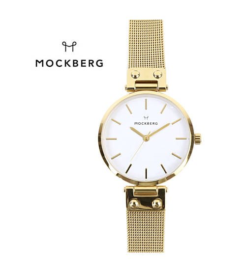 【ポイント2倍】モックバーグ MOCKBERG メッシュベルト ラウンド 腕時計 レディースウォッチ LIVIA 34mm outlet ・MO1601-3171801(レディース)(1F-W)(last_1)
