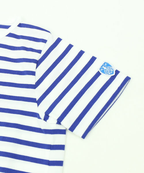 送料無料 ボーダー 国内正規品 ワンピース ポイント10倍 オーチバル オーシバル Orcival キッズ コットン天竺 半袖 ワンピース ボーダー ワンピース カットソーワンピース 半袖ワンピース Rc 9223 レディース Jp Jacquemart