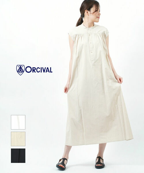 【ORCIVAL】オーシバル ギャザーチュニック ORCIVAL /ギャザーチュニック | sprig
