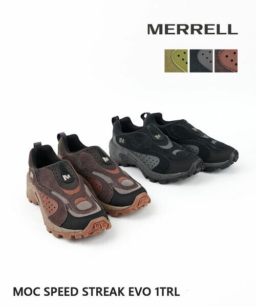 【ポイント10倍】メレル MERRELL スニーカー モック スピード ストリーク エボ ユニセックス ローカット アウトドア ハイキング・MOC-SP-ST-E-2532502(メンズ)(レディース)(Z)