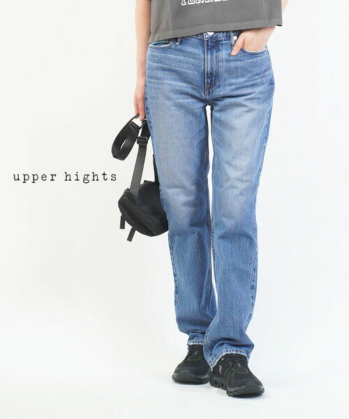 【30%OFF】アッパーハイツ upper hights デニム パンツ デニムパンツ ジーンズ ジーパン テーパード 美脚 日本製 大人 カジュアル・820309202-2942502(レディース)|JACQUEMART