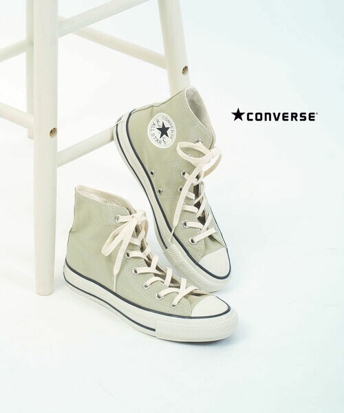 コンバース CONVERSE スニーカー オールスター ハイカット キャンバス シューズ 靴 チャックテイラー・NOKORIZOME-HI-3242201(レディース)(D-3)