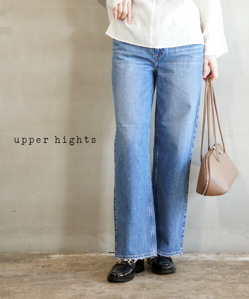 【20%OFF】【2026年春夏新作】アッパーハイツ upper hights デニム パンツ デニムパンツ ジーンズ ストレート ワイド ゆったり 美脚 脚長 おしゃれ・820321202-2942601(レディース)｜JACQUEMART