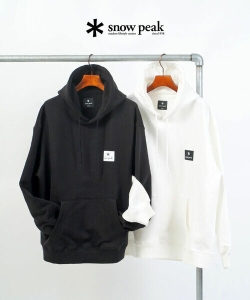 【マラソン期間中ポイント10倍】【2026年春夏新作】スノーピーク Snow Peak プルパーカー プルオーバー フーディー ユニセックス 長袖 プリント・NSD-SW-25AU002-4622601(メンズ)(レディース)