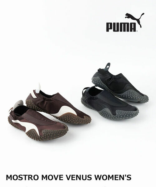 【4/20限定ポイント10倍】【2026年春夏新作】プーマ PUMA スニーカー シューズ スリッポン 靴 ローカット 軽量 歩きやすい 疲れにくい スパイクソール スポーティー・405509-0122601(レディース)(B-3)