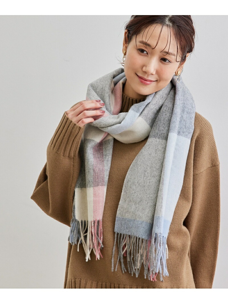 ペールトーンチェック柄ストール Rope ロペピクニック ファッショングッズ Passage Picnic ペールトーンチェック柄ストール Rope ロペピクニック ファッショングッズ Passage Picnic