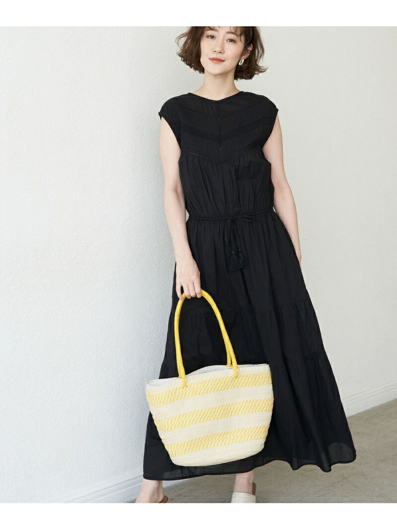 楽天市場 Sale 25 Off Indiaバイアスレースティアードワンピース Rope Picnic ロペピクニック ワンピース ワンピースその他 ブラック グリーン オレンジ Rba E 送料無料 Rakuten Fashion J Adore Jun Online