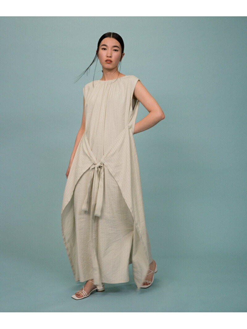 ロペ レディース ラリーニュロペ ワンピース Rope ワンピース Ligne ラリーニュロペ La Ligne Fashion レディースファッション Rope 袴 ハカマ 麻混8wayドレス La Rope ロペ ワンピース ワンピースその他 ベージュ カーキ 送料無料 Rakuten Fashion J