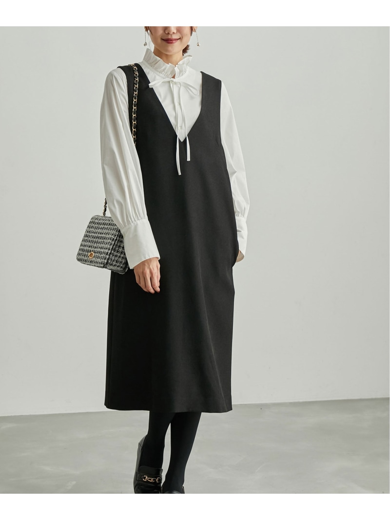 ラナテックジャンスカワンピース Rope Picnic ロペピクニック ジャンパースカート スカート