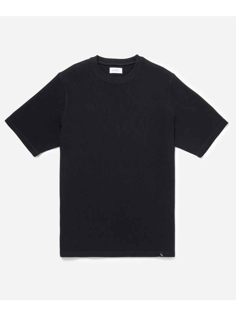 【SALE／30%OFF】PERFORMANCE WAFFLE SS Saturdays NYC サタデーズ ニューヨーク州シティ トップス カットソー・プルオーバー 緑であること 黒いこと【RBA_E】【貨物輸送無料】[ Fashion]