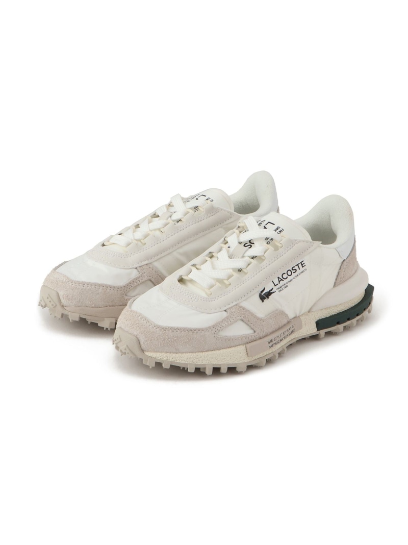 【LACOSTE(ラコステ)】ELITE ACTIVE 223 1 SMA ADAM ET ROPE\u0027 FEMME アダムエロペ シューズ・靴 スニーカー 白いこと【貨物輸送無料】[ Fashion]
