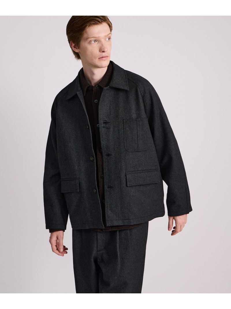 【SALE／30%OFF】Antoine Wool Chore Jacket Saturdays NYC サタデーズ　ニューヨークシティ ジャケット・アウター その他のジャケット・アウター ブラック【RBA_E】【送料無料】[ Fashion]｜J&rsquo;aDoRe JUN ONLINE